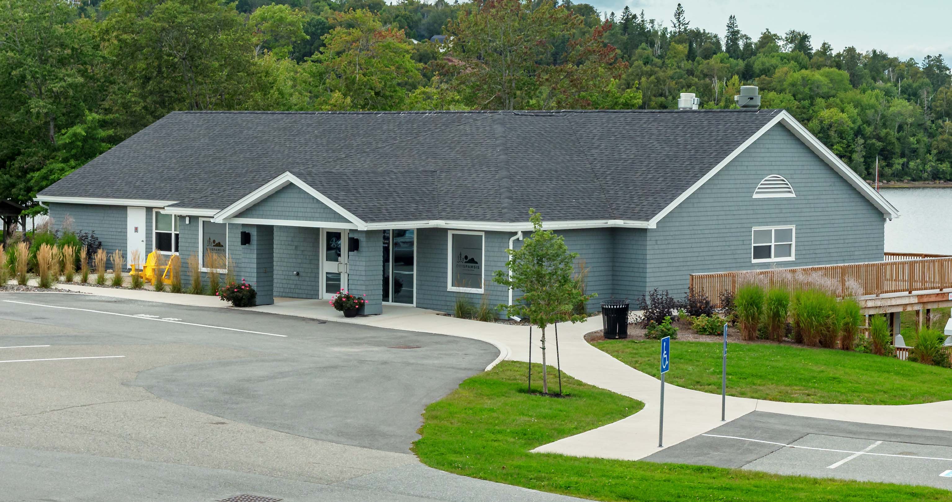 Exterior of Meenan's Cove Beach House.