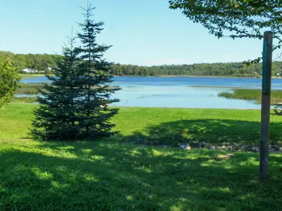 Ritchie Lake in summer.